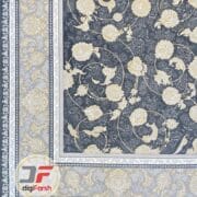 فرش ماشینی کلاسیک گل برجسته کد 2111